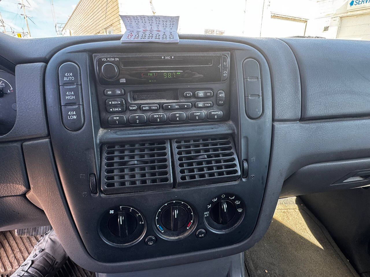 Red 2002 Ford Explorer XLT 4dr XLT 4WD SUV 17