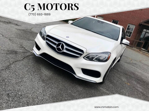 2014 Mercedes-Benz E-Class for sale at C5 Motors in Marietta GA