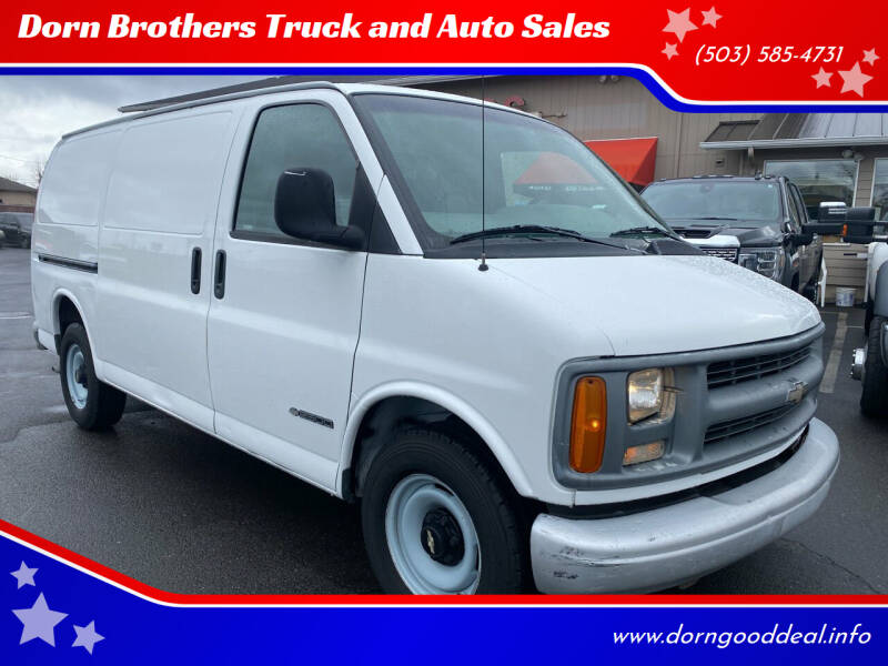 1998 Chevrolet Chevy Van for sale at Dorn Brothers Truck and Auto Sales in Salem OR
