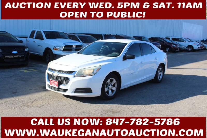 2015 Chevrolet Malibu for sale at Waukegan Auto Auction in Waukegan IL