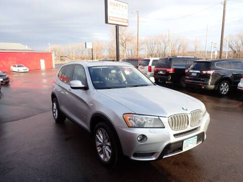 2014 BMW X3 for sale at Marty's Auto Sales in Savage MN