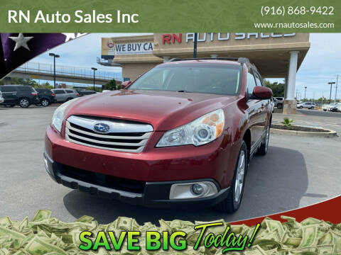 2011 Subaru Outback for sale at RN Auto Sales Inc in Sacramento CA