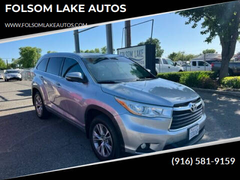 2014 Toyota Highlander for sale at FOLSOM LAKE AUTOS in Orangevale CA