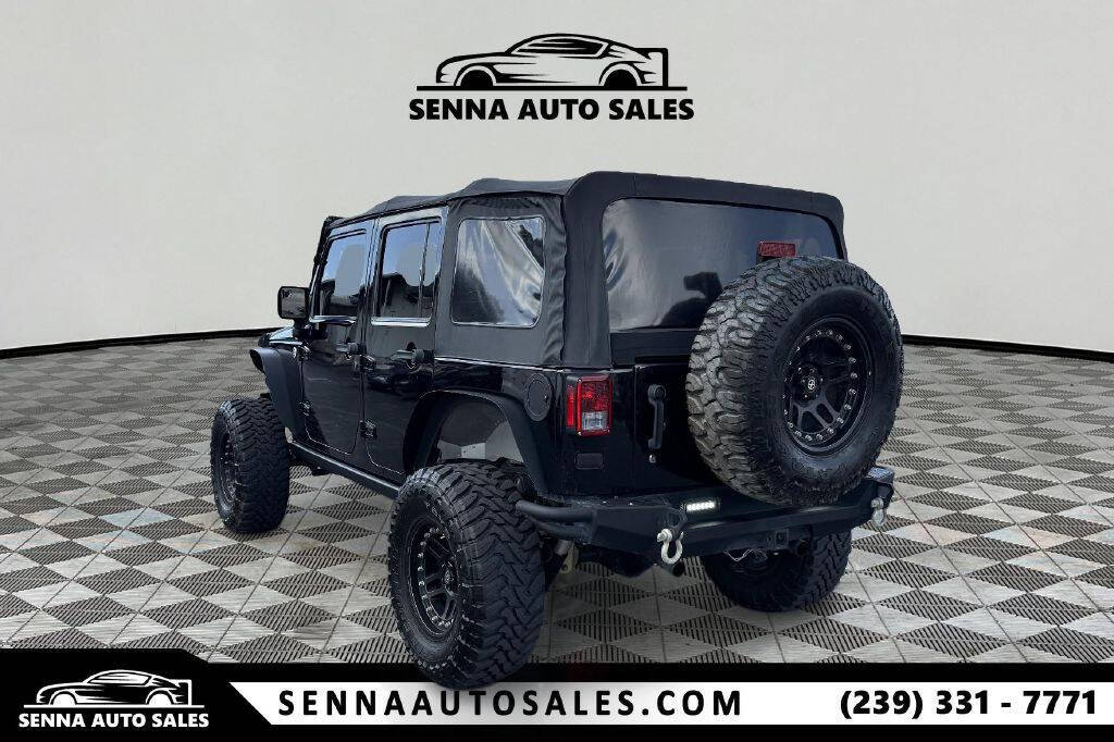 2015 Jeep Wrangler Unlimited for sale at SENNA AUTO SALES in Naples, FL