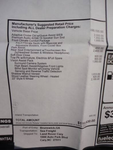 2013 Land Rover Range Rover Supercharged