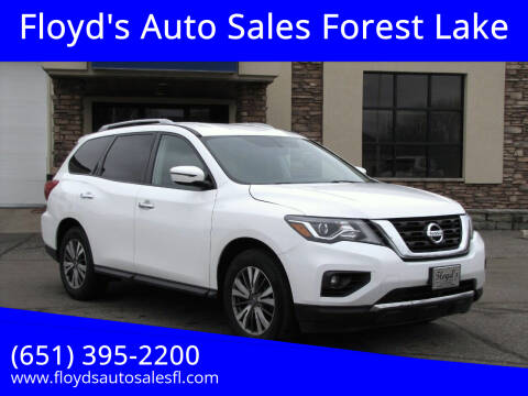 2018 Nissan Pathfinder for sale at Floyd's Auto Sales Forest Lake in Forest Lake MN