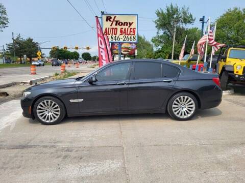 2012 BMW 7 Series for sale at R Tony Auto Sales in Clinton Township MI