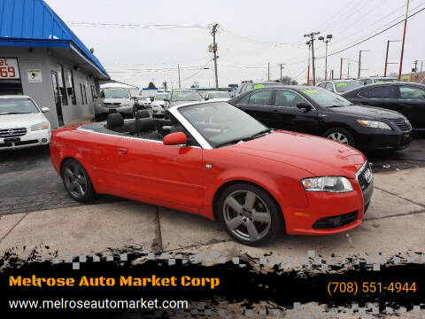 2008 Audi A4 for sale at Melrose Auto Market. in Melrose Park IL