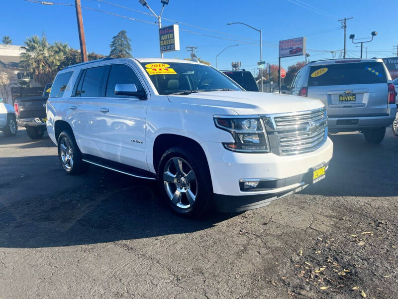 2018 Chevrolet Tahoe for sale at Devine Auto Sales in Modesto CA