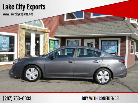2020 Subaru Legacy for sale at Lake City Exports in Auburn ME
