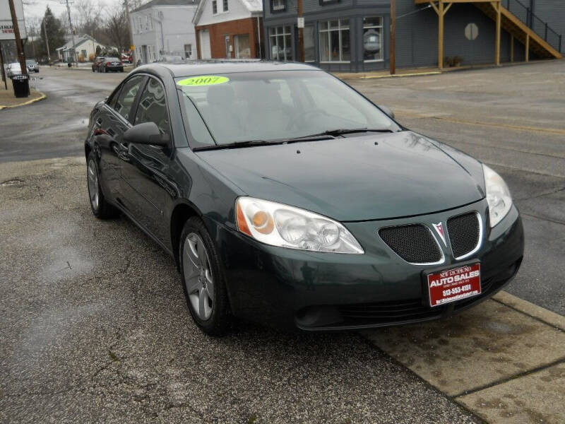 2007 Pontiac G6 for sale at NEW RICHMOND AUTO SALES in New Richmond OH