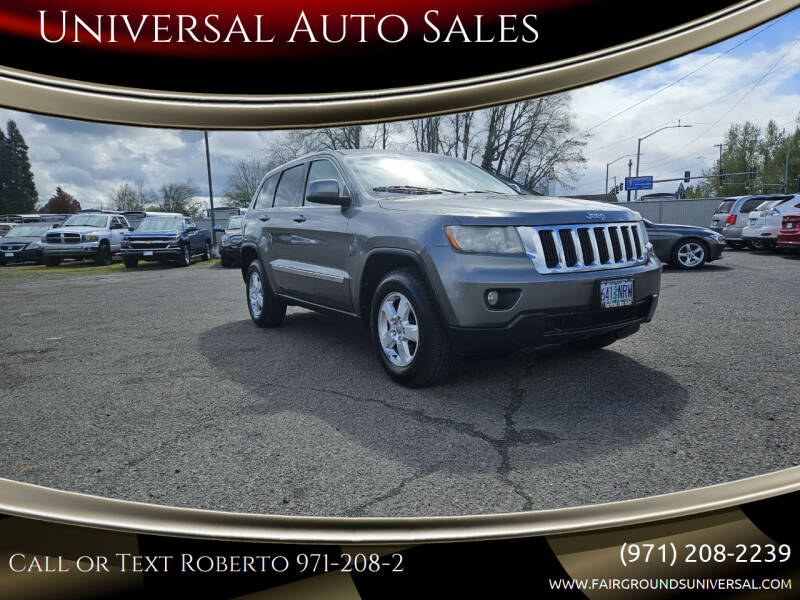 2012 Jeep Grand Cherokee for sale at Universal Auto Sales in Salem OR