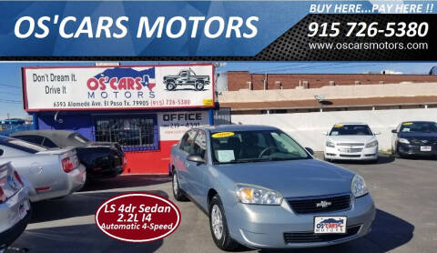 2008 Chevrolet Malibu Classic for sale at Os'Cars Motors in El Paso TX