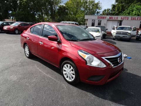 2019 Nissan Versa for sale at DONNY MILLS AUTO SALES in Largo FL