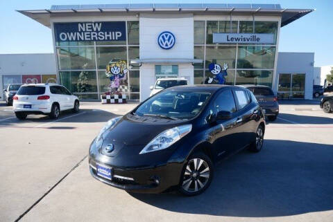2015 Nissan LEAF for sale at Lewisville Volkswagen in Lewisville TX