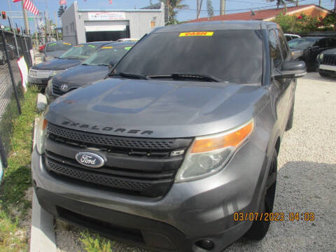 2013 Ford Explorer for sale at K & V AUTO SALES LLC in Hollywood FL