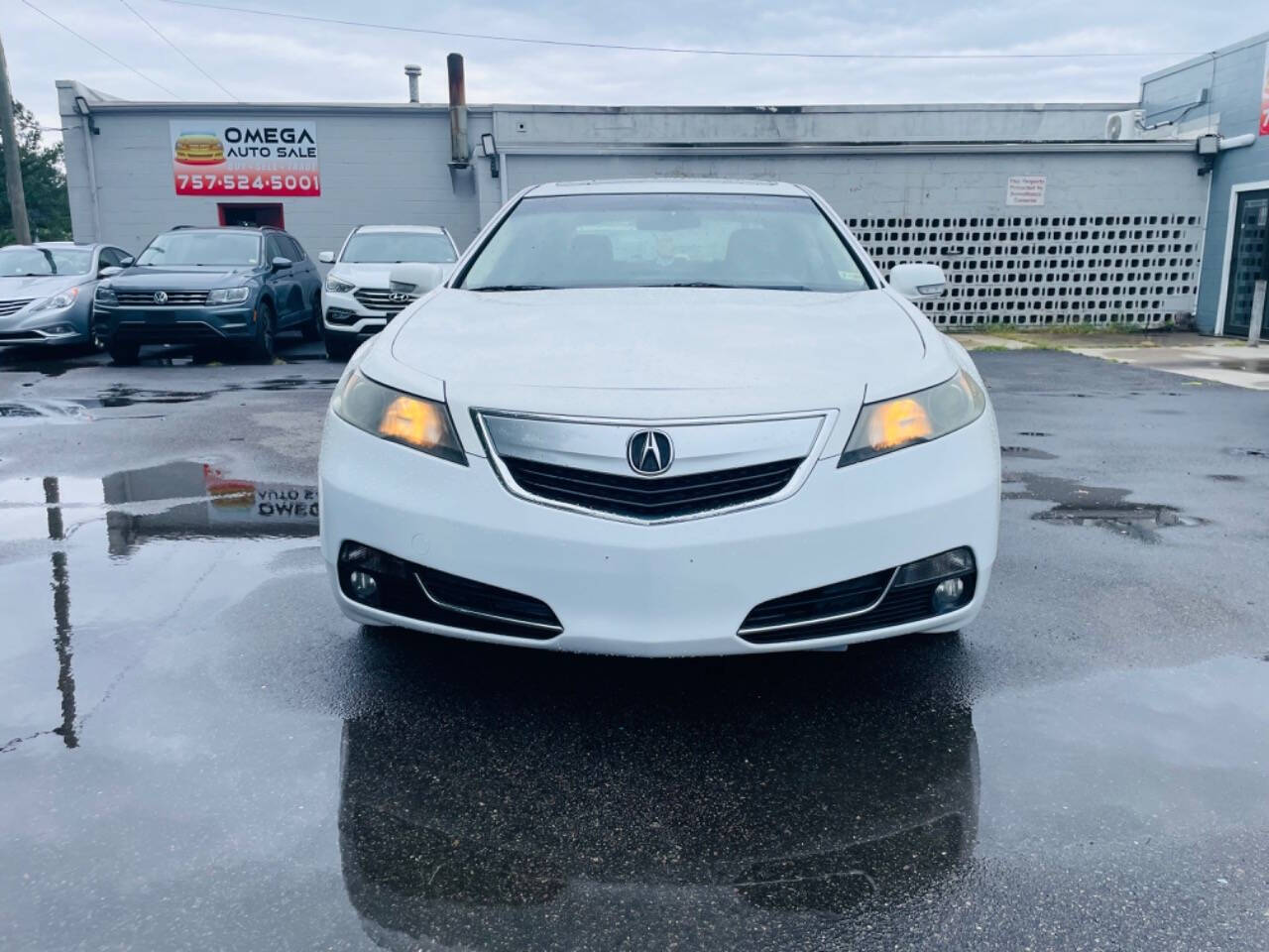 2013 Acura TL for sale at Omega Auto Sales in Chesapeake, VA