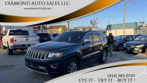 2015 Jeep Grand Cherokee for sale at DIAMOND AUTO SALES LLC in Milwaukee WI
