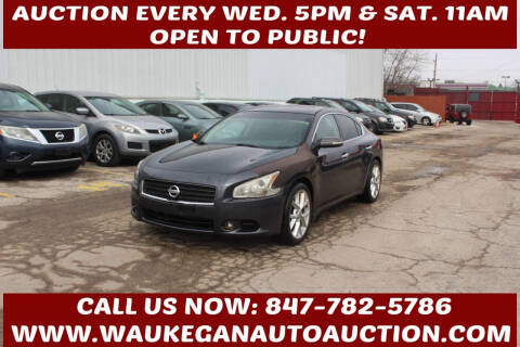 2011 Nissan Maxima for sale at Waukegan Auto Auction in Waukegan IL