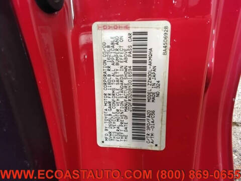 2000 Toyota MR2 Spyder