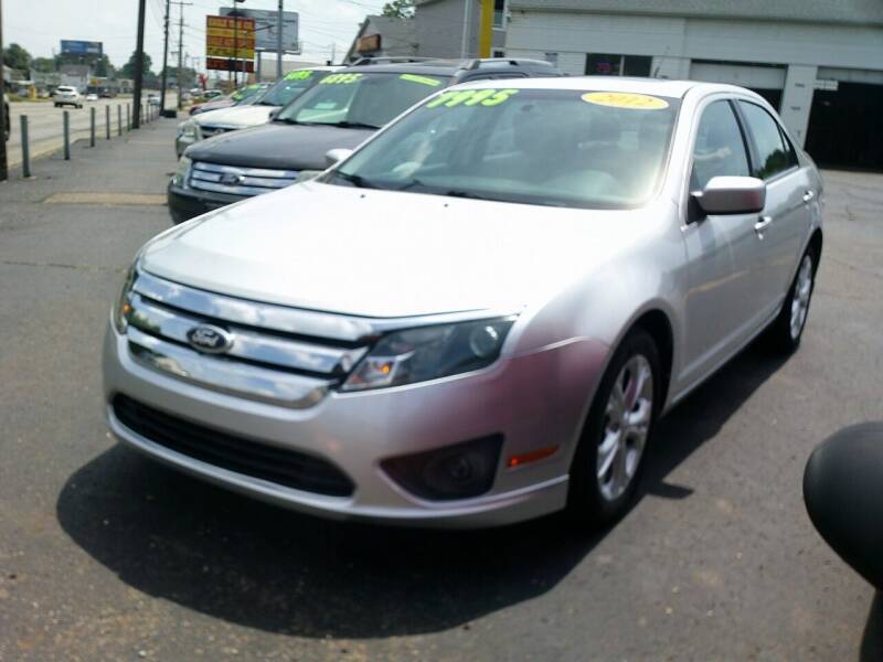 2012 Ford Fusion for sale at GREG'S EAGLE AUTO SALES in Massillon OH