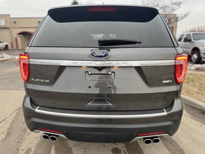 2018 Ford Explorer Platinum