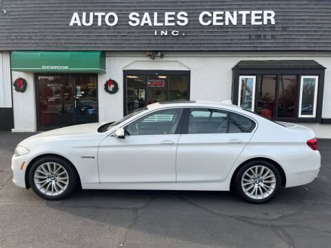 2016 BMW 5 Series for sale at Auto Sales Center Inc in Holyoke MA