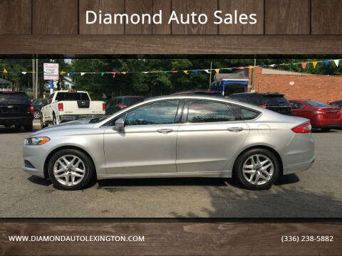 2013 Ford Fusion for sale at Diamond Auto Sales in Lexington NC