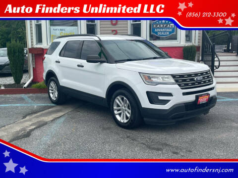 2016 Ford Explorer for sale at Auto Finders Unlimited LLC in Vineland NJ