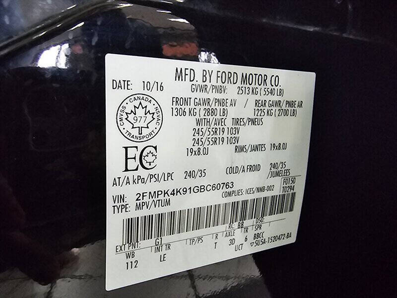 2016 Ford Edge Titanium