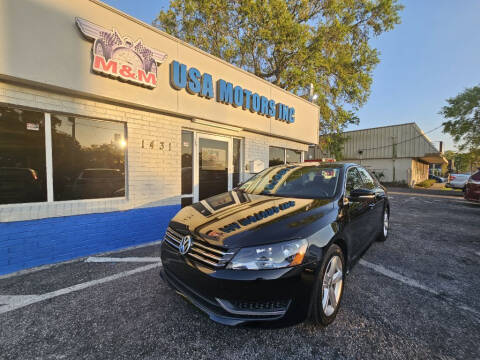 2015 Volkswagen Passat for sale at M & M USA Motors INC in Kissimmee FL