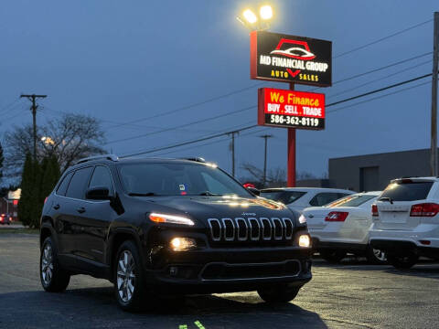 2014 Jeep Cherokee for sale at MD Financial Group LLC in Warren MI