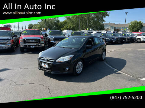 2012 Ford Focus for sale at All In Auto Inc in Palatine IL