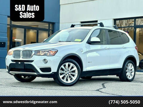 2017 BMW X3 for sale at S&D Auto Sales in West Bridgewater MA