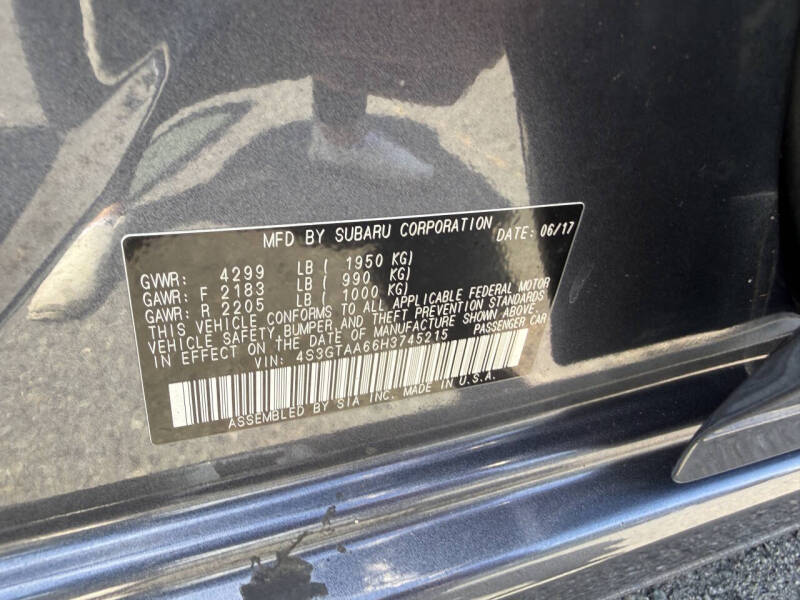 2017 Subaru Impreza 2.0i