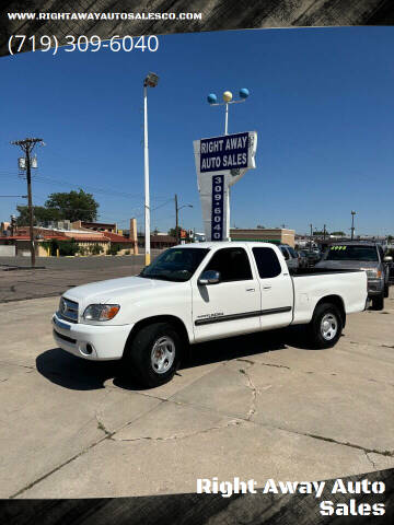 2004 Toyota Tundra for sale at Right Away Auto Sales in Colorado Springs CO