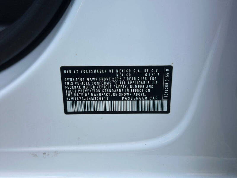 2017 Volkswagen Jetta 1.4T S