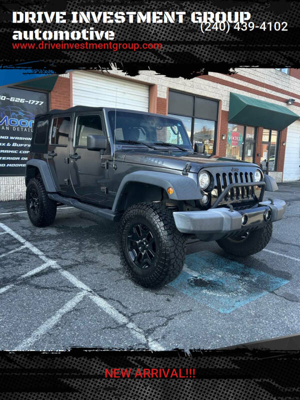 2017 Jeep Wrangler Unlimited Willys Wheeler