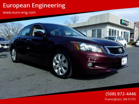 2010 Honda Accord for sale at European Engineering in Framingham MA