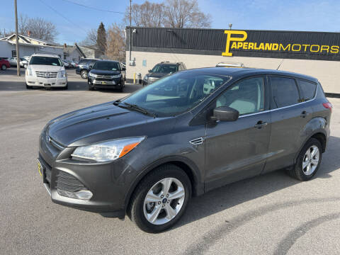 2015 Ford Escape for sale at PAPERLAND MOTORS - Fresh Inventory in Green Bay WI