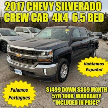 2017 Chevrolet Silverado 1500 for sale at D&D Auto Sales, LLC in Rowley MA