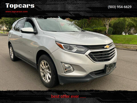 2020 Chevrolet Equinox for sale at Topcars in Wilsonville OR