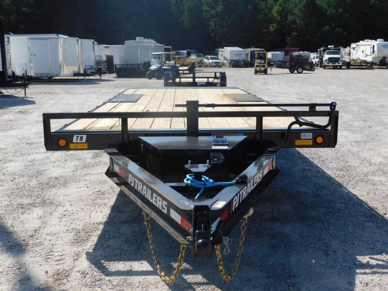2026 PJ Trailers T8 22 Deckover Power Tilt with