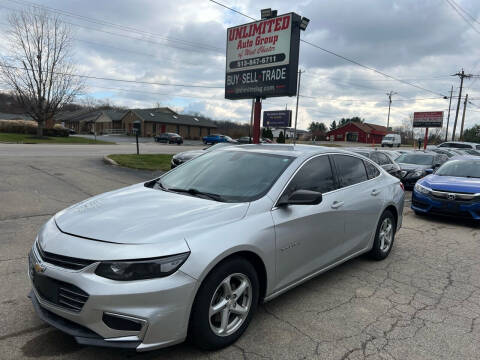 2017 Chevrolet Malibu for sale at Unlimited Auto Group in West Chester OH