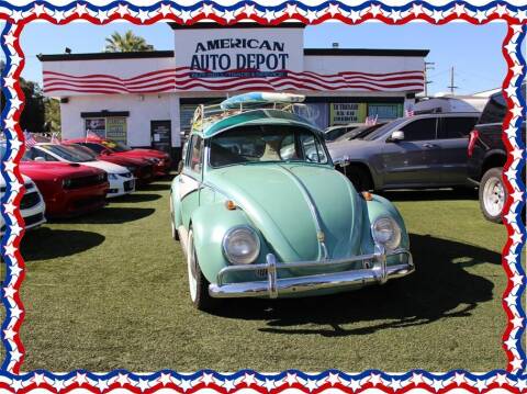 1968 Volkswagen Beetle for sale at American Auto Depot in Modesto CA