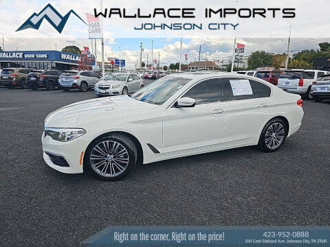 2018 BMW 5 Series for sale at WALLACE IMPORTS OF JOHNSON CITY in Johnson City TN
