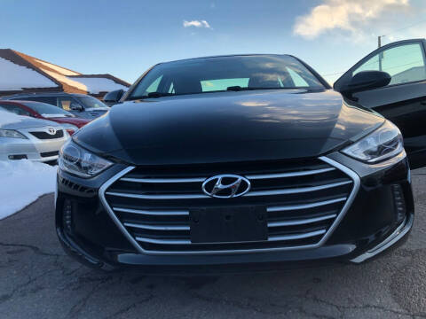 2018 Hyundai Elantra for sale at STATEWIDE AUTOMOTIVE LLC in Englewood CO