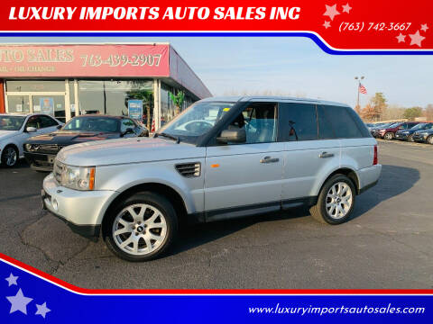 2008 Land Rover Range Rover Sport for sale at LUXURY IMPORTS AUTO SALES INC in North Branch MN