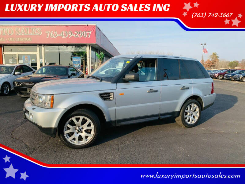 2008 Land Rover Range Rover Sport for sale at LUXURY IMPORTS AUTO SALES INC in North Branch MN