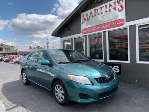 2010 Toyota Corolla for sale at Martins Auto Sales in Shelbyville KY